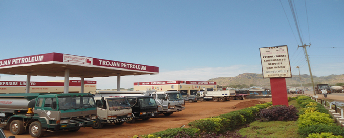 DELIVERY TANKERS LOADED AND READY TO SUPPLY FUEL
